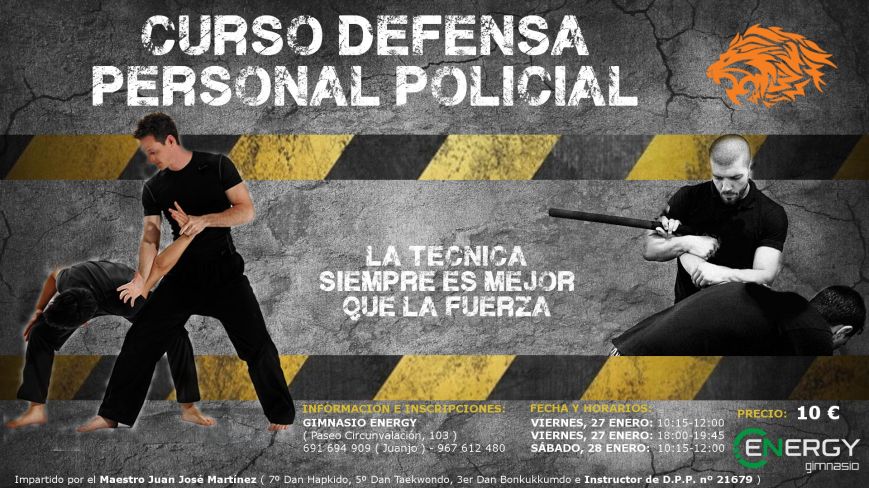 Curso Defensa Personal Policial